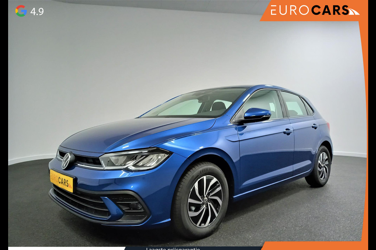 Volkswagen Polo 1.0 TSI Life DSG Nieuw model ! | Navigatie | Apple Carplay/Android | Digitale Cockpit | Airco | Parkeer sensoren V+A | LED | Lichtmetalen Velgen