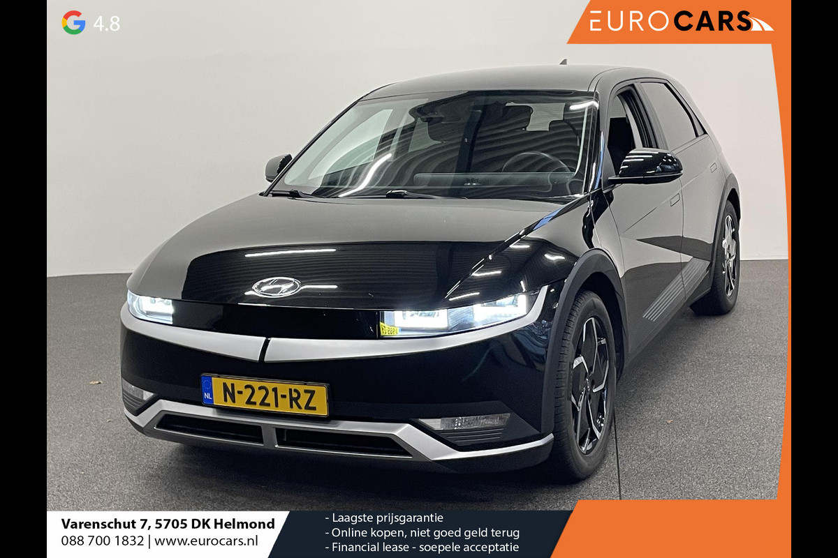 Hyundai IONIQ 5 Style 58 kWh SOH 98% Warmtepomp Airco ECC Navi Carplay Virtual Dashboard Trekhaak PDC VA+ Camera Full LED Adaptive Cruise 19" Velgen