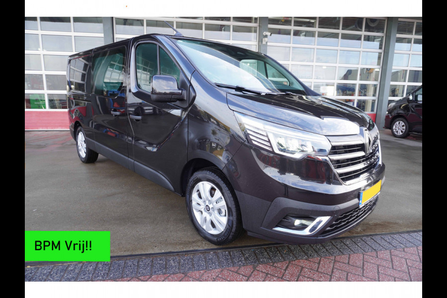 Renault Trafic 2.0 Blue dCi 130PK T29 L2H1 Advance Dubbelcabine nr.V159 | Airco | Cruise | Camera |Trekhaak | Apple CP- Android auto | 17"LM Velgen
