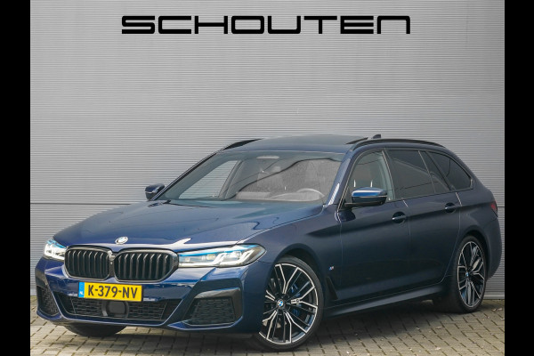 BMW 5 Serie Touring 530i High Executive M-Sport Pano Laser ACC H/K Memory 20"