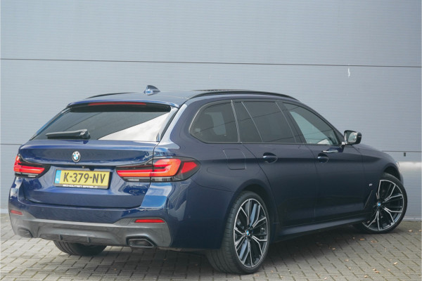 BMW 5 Serie Touring 530i High Executive M-Sport Pano Laser ACC H/K Memory 20"