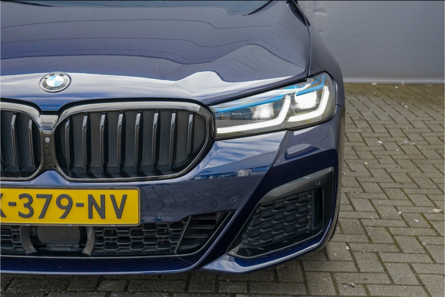 BMW 5 Serie Touring 530i High Executive M-Sport Pano Laser ACC H/K Memory 20"