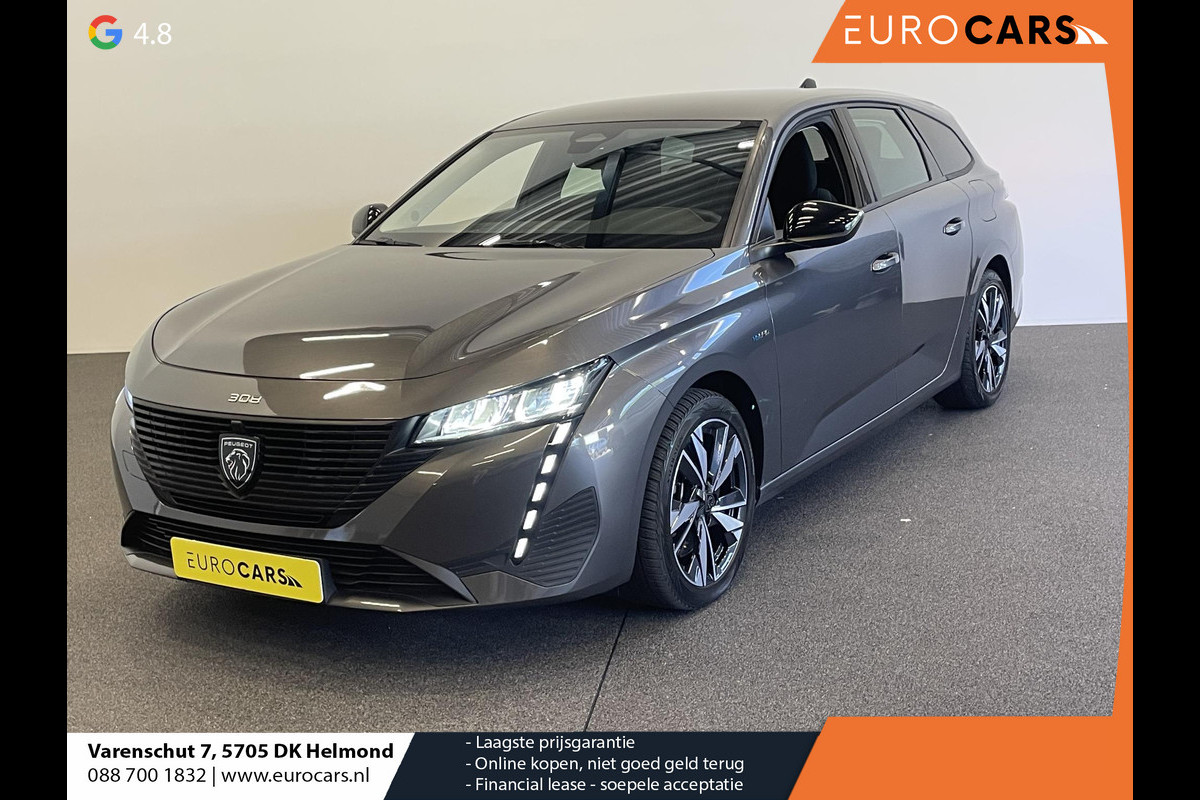 Peugeot 308 SW 1.6 PHEV 180pk Active Pack Business Navigatie Carplay PDC VA + Camera 17" LM Velgen Adaptive Cruise Control Full LED Virtual Cockpit