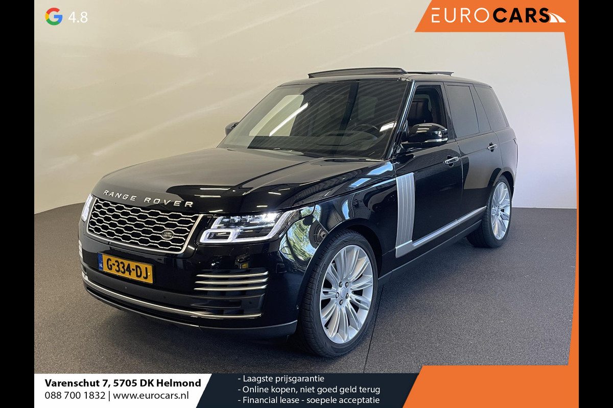 Land Rover Range Rover 3.0 TDV6 Autobiography Trekhaak Panoramadak Navigatie Apple Carplay/Android Auto Adaptive Cruise Control Camera Parkeersensoren Head-up Display Stoelverwarming en verkoeling Stuurverwarming Matrix Ledkoplampen Getinte ramen Luchtvering