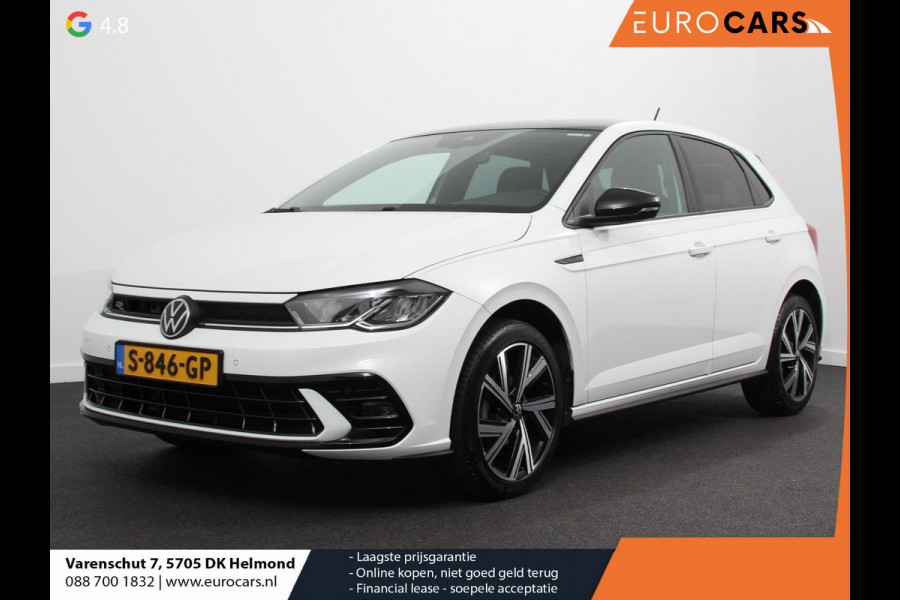 Volkswagen Polo 1.0 TSI R-Line DSG Navigatie App Connect Climate Control DAB LED Parkeer sensoren Cruise control adaptive Lichtmetalen velgen