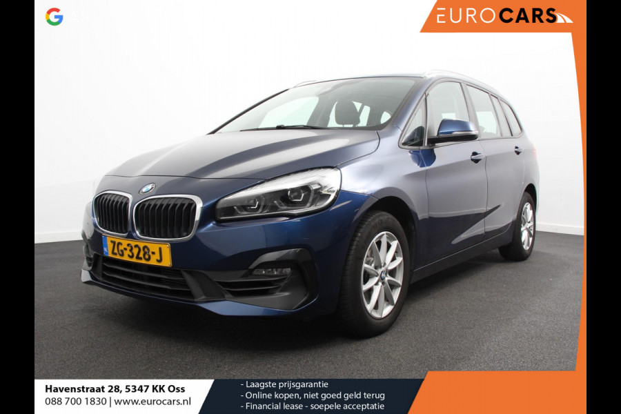 BMW 2 Serie Gran Tourer 218i Automaat Corporate Lease Executive 7p Cruise control Lichtmetalen velgen Navigatie Parkeersensoren achter Radio LED