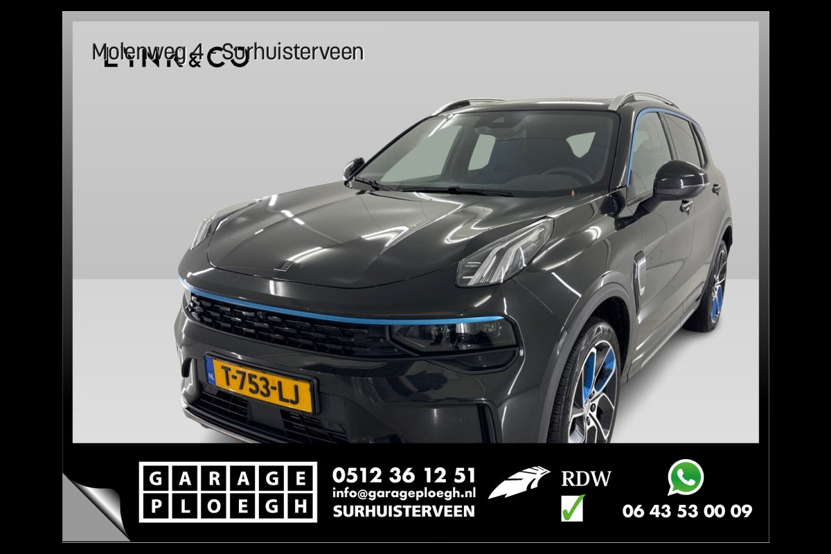 Lynk & Co 01 1.5 PHEV 262PK Adapt.Cruise ZwarteHemel 360° Cam Carplay Plug-in Stoelverw Vol opties!