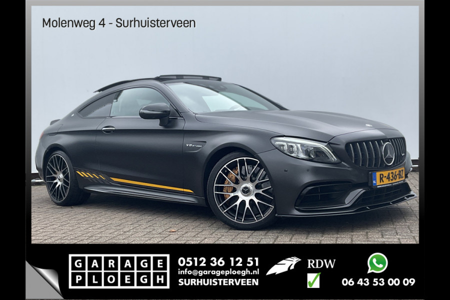 Mercedes-Benz C-Klasse Coupé AMG 63 S Final Edition NL-Geleverd |1 of 499| Keramisch Carbon Designo graphitgrau magno