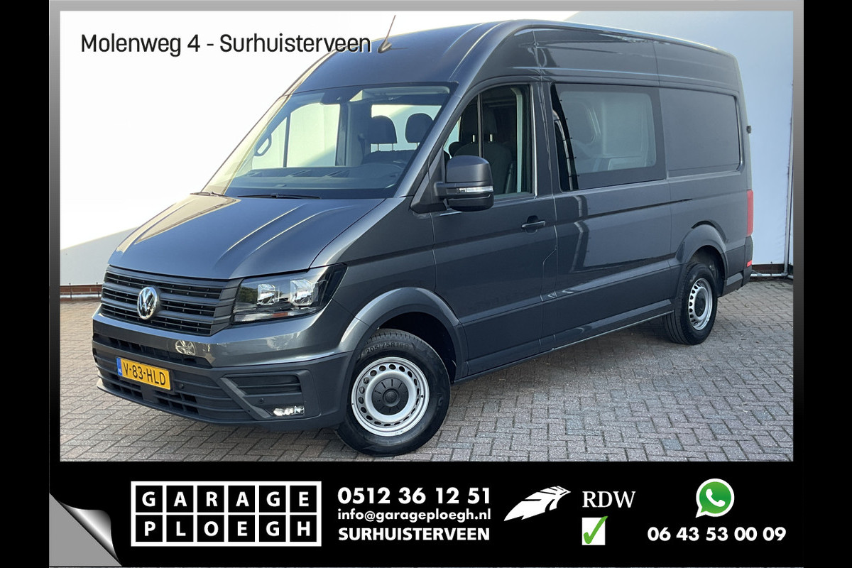 Volkswagen Crafter 6-Pers 30 2.0 TDI Dubbele Cabine L2H2 Comfortline Trekhaak Cam NL-Bus Voll.Onderhouden!