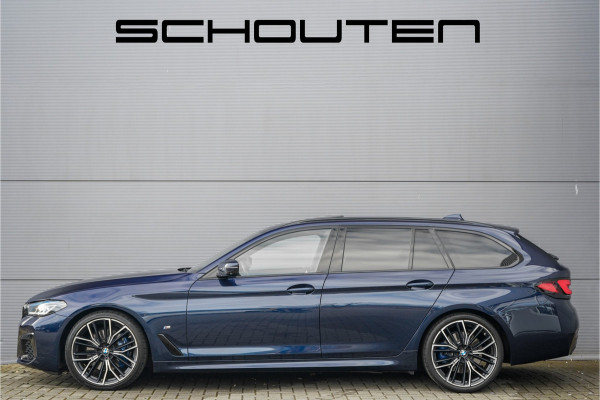 BMW 5 Serie Touring 530i High Executive M-Sport Pano Laser ACC H/K Memory 20"