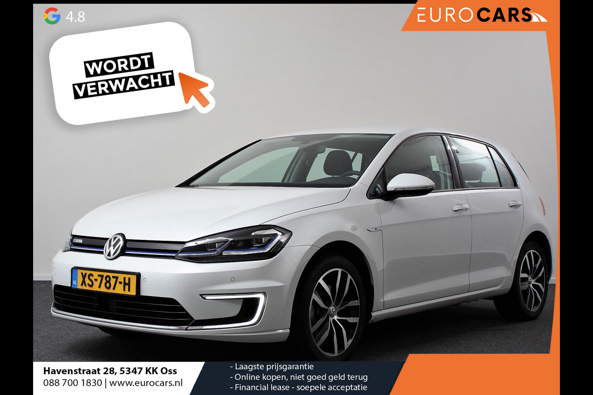 Volkswagen e-Golf Automaat 136pk Navigatie Climate Control Bluetooth Cruise Control Adaptive Lichtmetalen Velgen