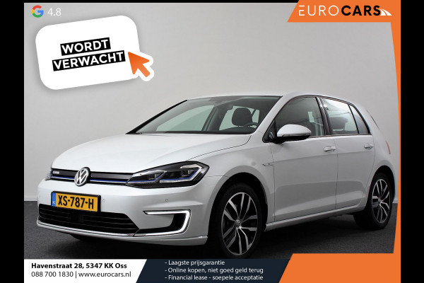 Volkswagen e-Golf Automaat 136pk Volkswagen e-Golf | Navigatie | Climate Control Bluetooth | Cruise Control Adaptive | Lichtmetalen Velgen |