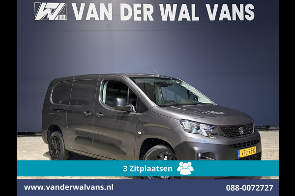 Peugeot Partner 1.5 BlueHDI 102pk L2H1 Euro6 Airco | 3-Zits | Apple Carplay | Camera | Cruisecontrol | Trekhaak Android Auto, Parkeersensoren, Bijrijdersbank