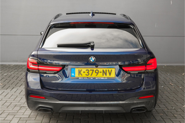 BMW 5 Serie Touring 530i High Executive M-Sport Pano Laser ACC H/K Memory 20"