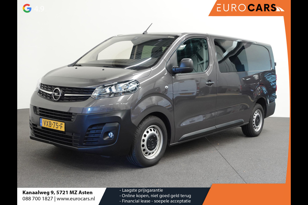 Opel Vivaro 145pk Automaat L3H1 Edition Dubbele Cabine Airco Cruise control Navigatie Trekhaak Carplay Parkeersensoren