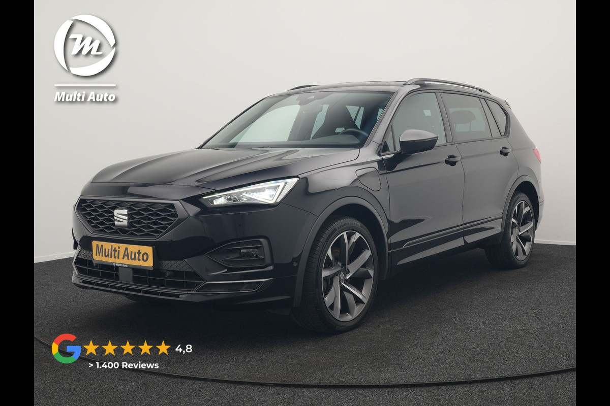 Seat Tarraco 1.4 TSI e-Hybrid FR PHEV 245pk Dealer O.H. | Adaptive Cruise | Camera | Alcantara Sportstoelen Memory & Verwarmd | Apple Carplay | Keyless | Blis | Virtual | Navigatie | DAB | 20" L.M | Plug In Hybrid