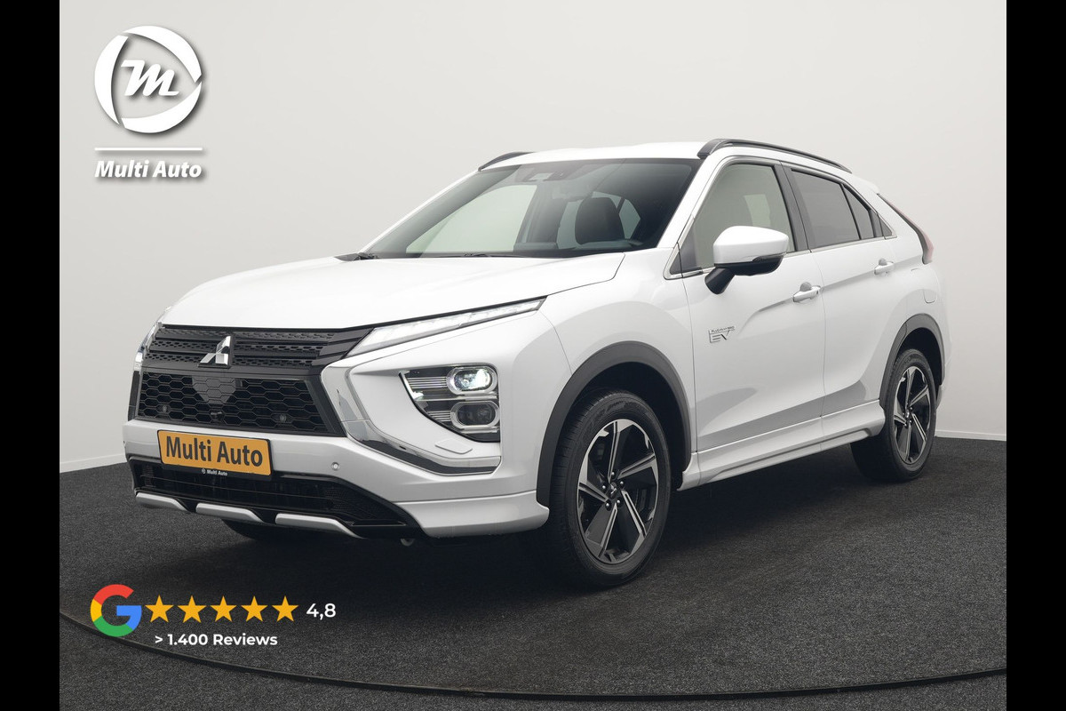 Mitsubishi Eclipse Cross 2.4 Intense+ PHEV 188pk Dealer O.H. | Adaptive Cruise | 360 Camera | Alcantara Sportstoelen & Stuur Verwarmd | Apple Carplay | Keyless | Blis | Navigatie Via TomTom | DAB | Plug In Hybrid