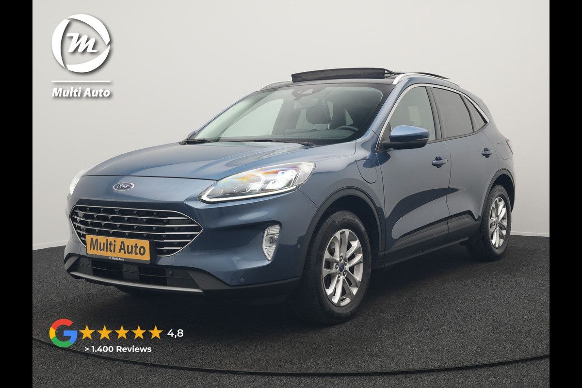 Ford Kuga 2.5 Titanium X PHEV 225pk Dealer O.H. | Panodak | Adaptive Cruise | 360 Camera | Bang & Olufsen Sound | Sportstoelen & Stuur Verwarmd | Keyless | Blis | Virtual | Navigatie | DAB | Plug In Hybrid |