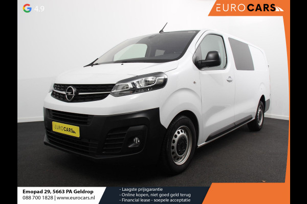Opel Vivaro 2.0 CDTI Automaat 145 pk L3H1 Dubbele Cabine Navigatie Trekhaak Airco Parkeer sensoren Betimmering
