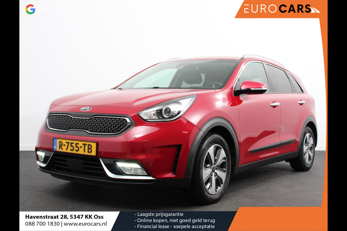 Kia Niro 1.6 GDi Automaat Hybrid DynamicLine | Trekhaak | Navigatie | Camera | Parkeer sensoren V+A | Cruise Control | Lichtmetalen Velgen | Extra getint glas | Keyless