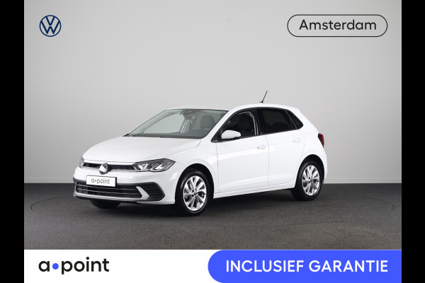 Volkswagen Polo 1.0 TSI Life Edition | Navigatie via App | Parkeersensoren | Achteruitrijcamera | Adaptieve cruise control | Stoelverwarming |