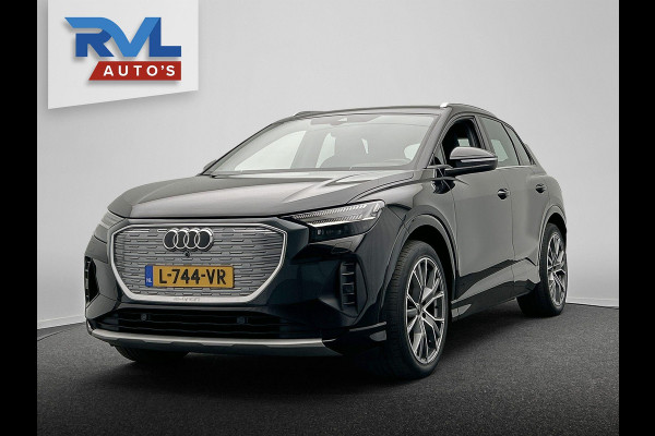 Audi Q4 e-tron 35 Launch edition Advanced 55 kWh * SOH 93% Origineel Nederlands * Leder Stoelverwarming Carplay Keyless