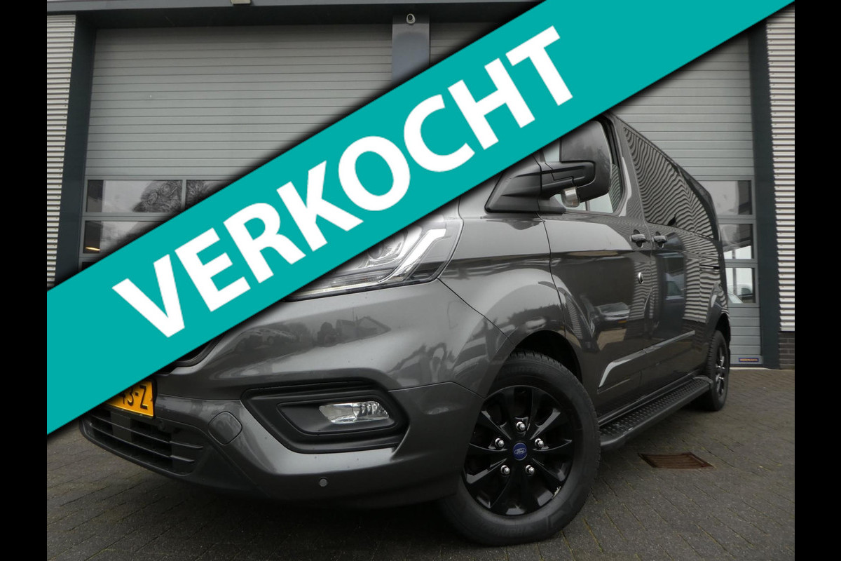 Ford Transit Custom 320 2.0 TDCI 170pk, L2, DC, Dubbel Cabine, Automaat, Camera, LED.