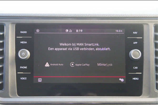 MAN TGE 3.180 35 2.0 L3H3 AUT. LED, LEDER, TREKHAAK, STOELVERWARMING, CAMERA, NAVI, CRUISE, CLIMA, PARKEERSENSOREN, VOORRUIT VERWARMING