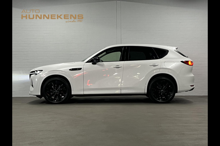 Mazda CX-60 2.5 e-SkyActiv PHEV Homura Open dak | 360 camera | Stoelventilatie | Stuur-/stoelverwarming | Head-up | Memory | Bose sound