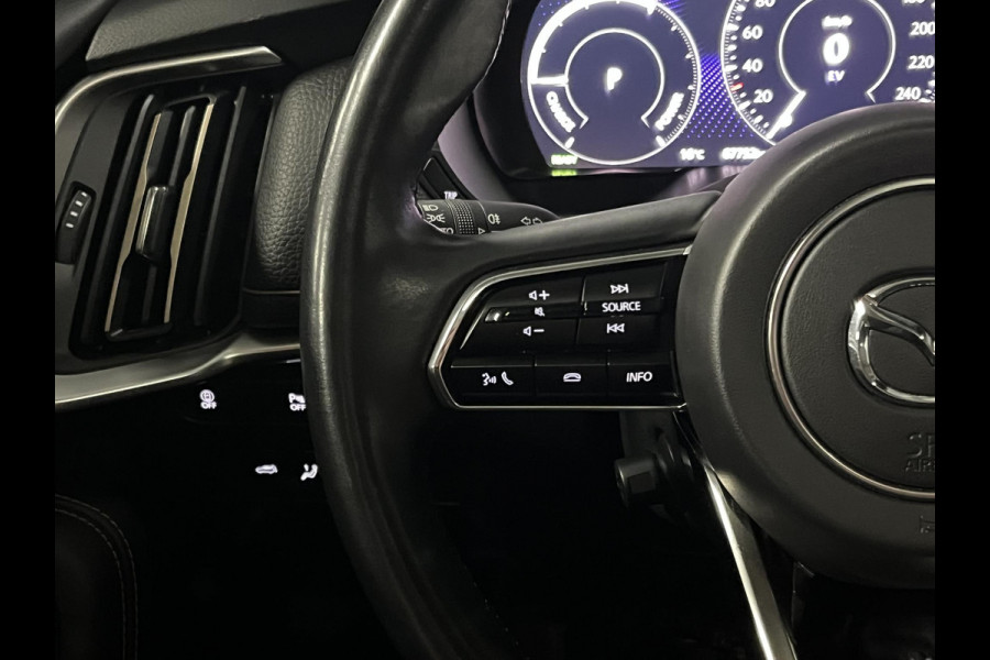 Mazda CX-60 2.5 e-SkyActiv PHEV Homura Open dak | 360 camera | Stoelventilatie | Stuur-/stoelverwarming | Head-up | Memory | Bose sound