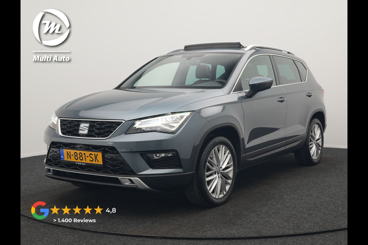 Seat Ateca 1.5 TSI 4DRIVE Xcellence Business Intense 150pk | Panodak | 360 Camera | Sfeerverlichting | Keyless | LED Koplampen | Apple Carplay | Navigatie | Virtual Cockpit |