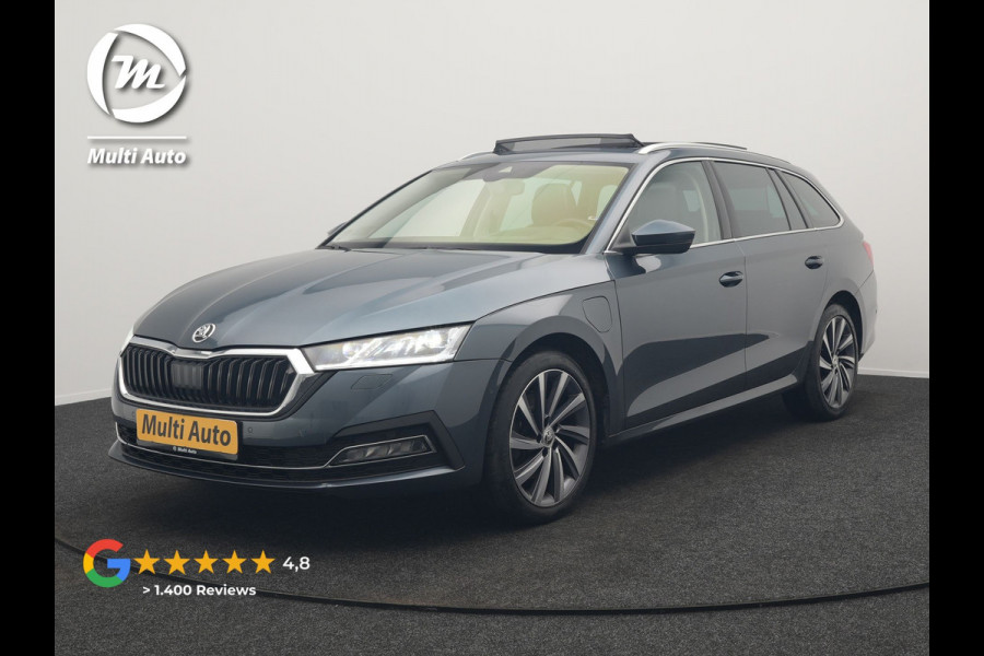 Škoda Octavia Combi 1.4 TSI Sportline Business PHEV 204pk Dealer O.H | Panodak | Adaptive Cruise | Lederen Sportstoelen Massage & Memory | Head Up | Virtual | Camera & Parkassist | 18"L.M | Keyless |  Plug In Hybrid