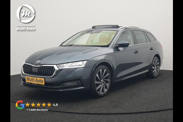 Škoda Octavia Combi 1.4 TSI Sportline Business PHEV 204pk Dealer O.H | Panodak | Adaptive Cruise | Lederen Sportstoelen Massage & Memory | Head Up | Virtual | Camera & Parkassist | 18"L.M | Keyless |  Plug In Hybrid
