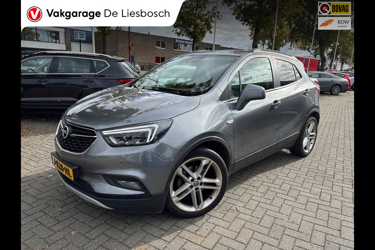 Opel Mokka X 1.4 Turbo Black Edition / leer / schuifdak / trekhaak / navi / stoel stuur verw