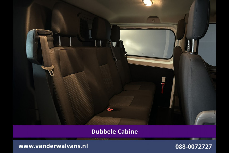 Ford Transit Custom 2.0 TDCI 131pk L2H1 Dubbele Cabine Euro6 Airco | 5-Zits | Camera | LED | 2800kg Trekhaak | Apple Carplay Cruisecontrol, Android Auto, Stoelverwarming, Verwarmde Voorruit, Parkeersensoren
