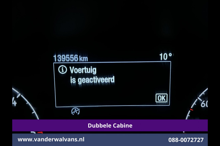 Ford Transit Custom 2.0 TDCI 131pk L2H1 Dubbele Cabine Euro6 Airco | 5-Zits | Camera | LED | 2800kg Trekhaak | Apple Carplay Cruisecontrol, Android Auto, Stoelverwarming, Verwarmde Voorruit, Parkeersensoren