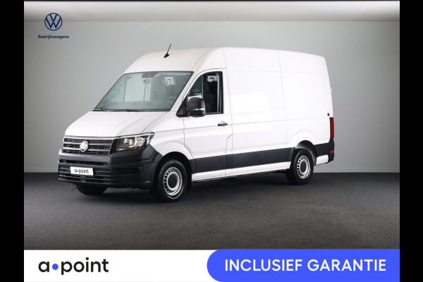 Volkswagen Crafter 35 2.0 TDI L3H2 140 PK | Navigatie via app | Bijrijdersbank | Airco | Side Assist | Inklapbare spiegels | Parkeersensoren voor en achter |