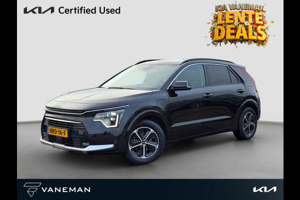Kia Niro 1.6 GDi PHEV DynamicPlusLine | Leder | Stoel- en Stuurverwarming | Adapt. Cruise | Schuif/Kanteldak | Elektr. Achterklep |