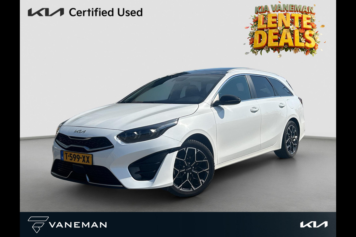 Kia Ceed Sportswagon 1.0 T-GDi GT-Line | Navi | Clima | Cruise | Pano | Apple Carplay & Android Auto | Stoel & Stuurverwarming | Sensoren |