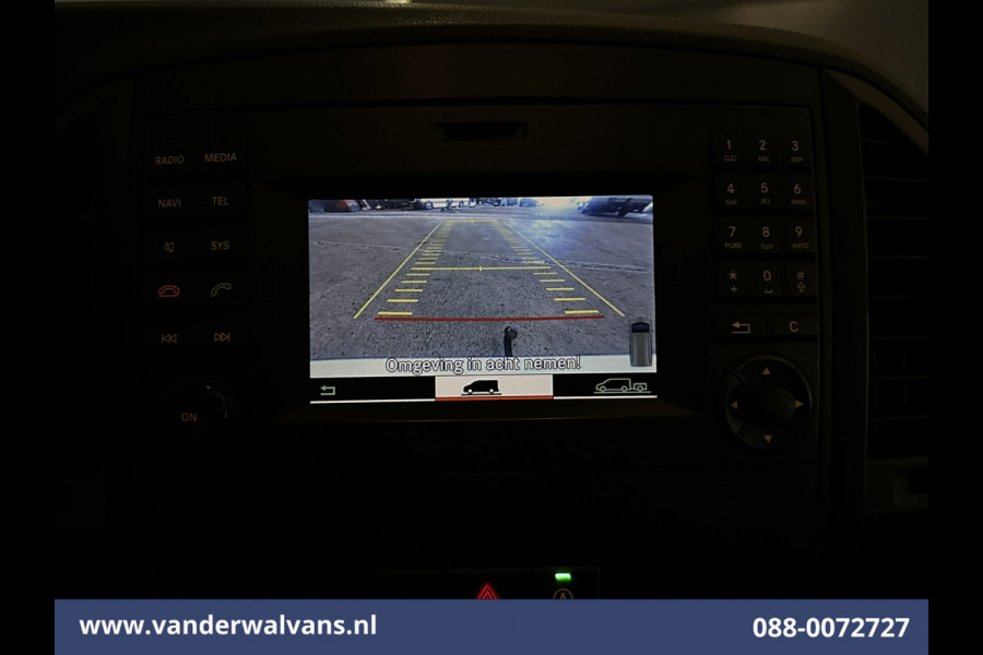 Mercedes-Benz Vito 114 CDI 136pk L2H1 Euro6 Airco | Navigatie | Camera | Cruisecontrol | Stoelverwarming Parkeersensoren, Trekhaak, Bijrijdersbank
