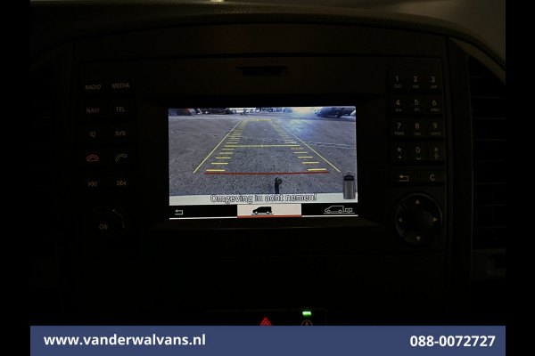 Mercedes-Benz Vito 114 CDI 136pk L2H1 Euro6 Airco | Navigatie | Camera | Cruisecontrol | Stoelverwarming Parkeersensoren, Trekhaak, Bijrijdersbank