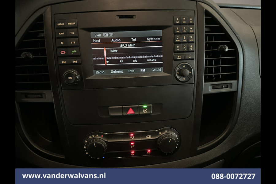 Mercedes-Benz Vito 114 CDI 136pk L2H1 Euro6 Airco | Navigatie | Camera | Cruisecontrol | Stoelverwarming Parkeersensoren, Trekhaak, Bijrijdersbank