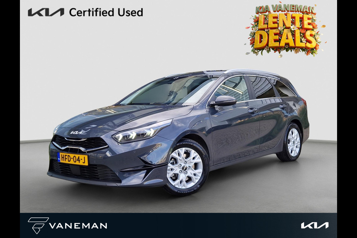 Kia Ceed Sportswagon 1.5 T-GDi DynamicPlusLine | Dodehoek | Key-Less | Stoelverwarming | LED | Licht- en Regensensor |