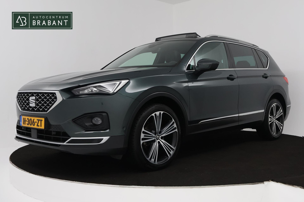 Seat Tarraco 1.5 TSI Xcellence (PANORAMADAK, ACHTERUITRIJCAMERA, PARKEERSENSOREN, NAVIGATIE, CRUISE ADAPTIEF, GOED ONDERHOUDEN)