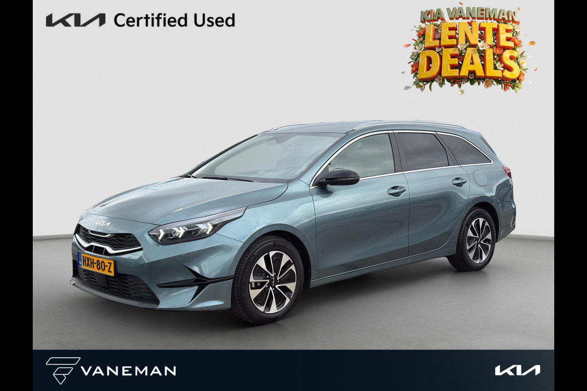 Kia Ceed Sportswagon 1.0 T-GDi MHEV Design Edition Stoel- en Stuurverwarming | Cruise Control | Climate Control | Elektr. Achterklep | JBL | Draadloos Opladen |