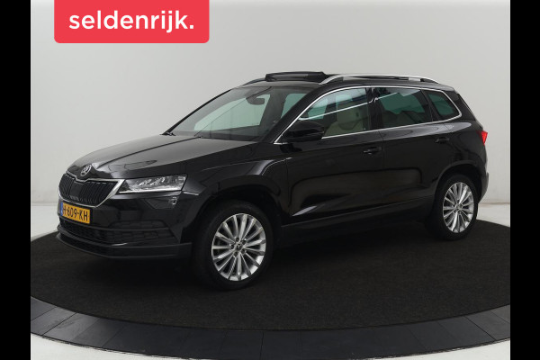 Škoda Karoq 1.5 TSI Business Edition | Panoramadak | Leder | Stoelverwarming | Adaptive cruise | Side Assist | Carplay | Navigatie | Camera | Navigatie | Full LED | Climate control | Parkeerhulp