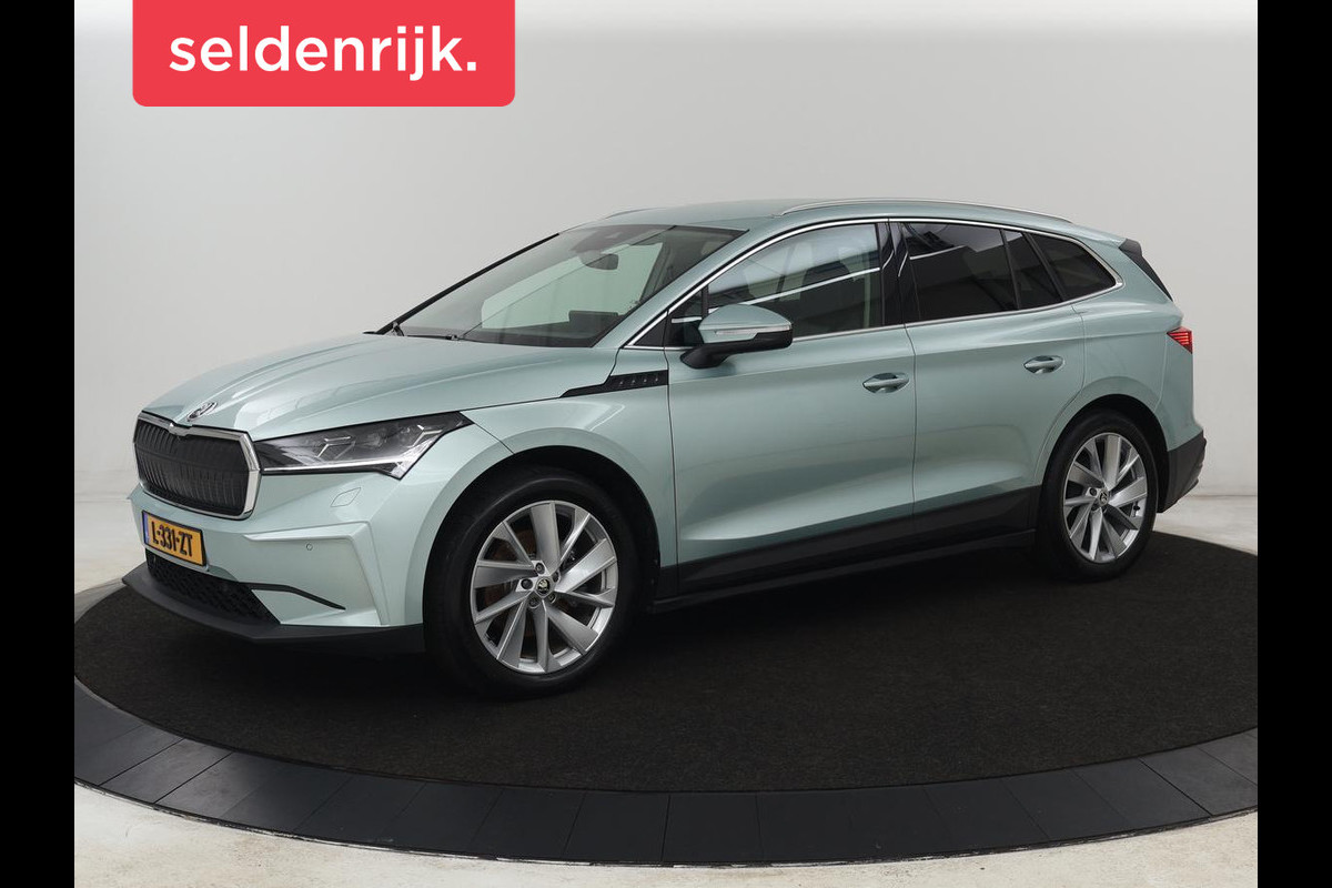Škoda ENYAQ iV 60 | SOH 90,2% | Stoelverwarming | Matrix LED | Camera | Keyless | Stuurverwarming | Carplay | 20'' | Half leder | Navigatie | Chroom Pack | Digital Cockpit | Cruise control | Climate control