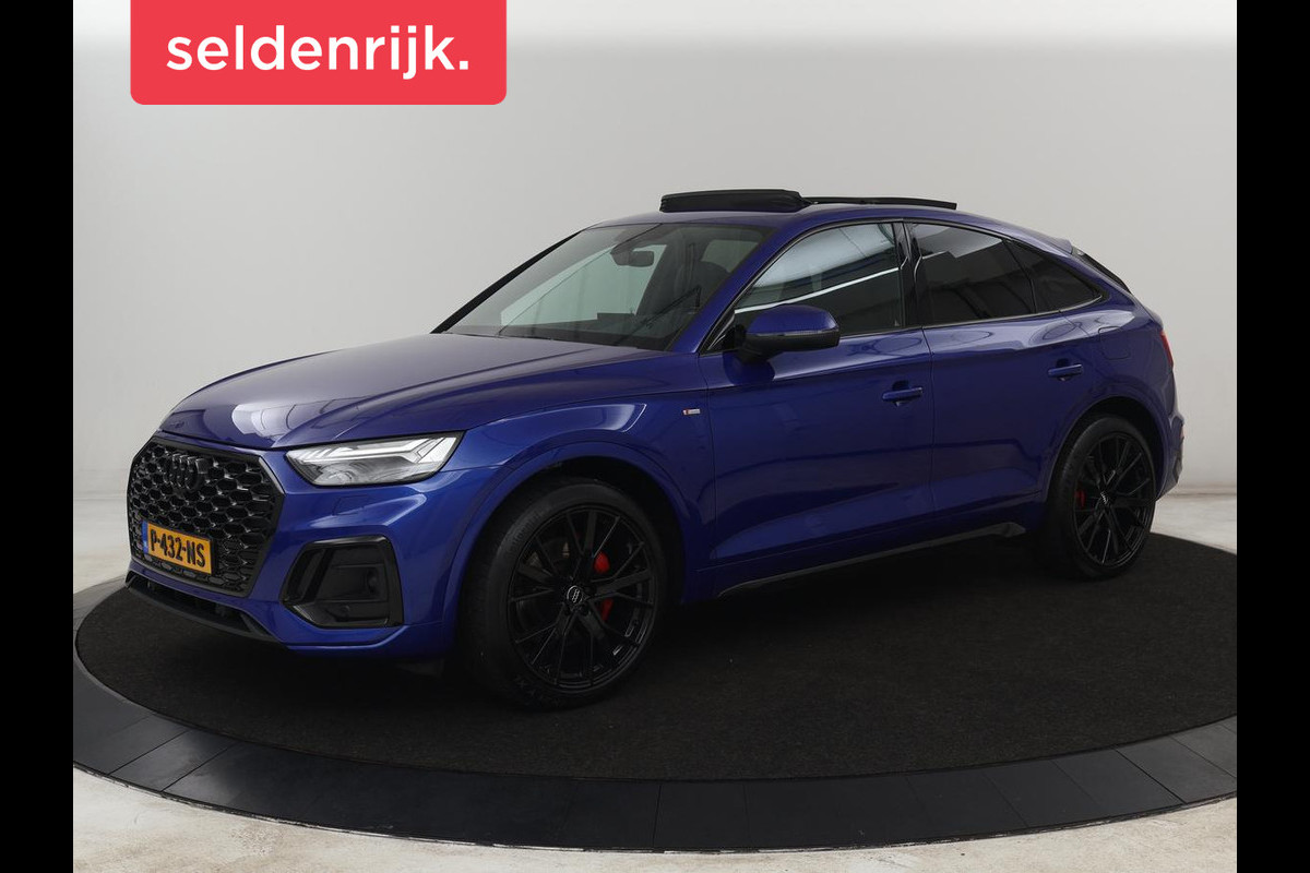 Audi Q5 Sportback 55 TFSIe S edition | SOH 87% | Panoramadak | Bang & Olufsen | Stoelverwarming | Adaptive cruise | Luchtvering | Matrix LED | 21'' | Carplay | Half leder | Navigatie | Camera | S Line | PHEV | Plug In
