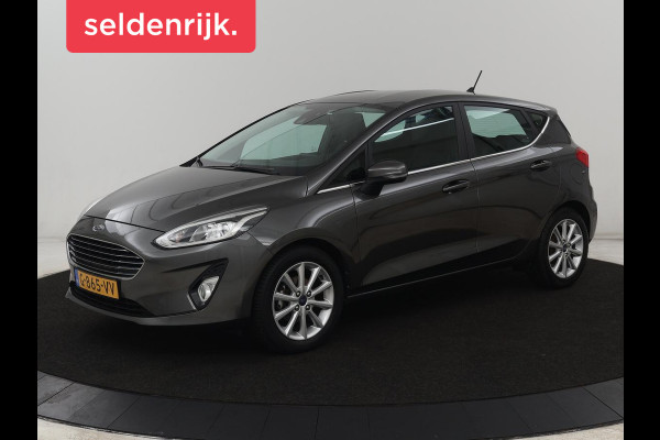 Ford Fiesta 1.0 EcoBoost Titanium | 1e eigenaar | Carplay | Climate control | Parkeerhulp | Cruise control | DAB | Bluetooth