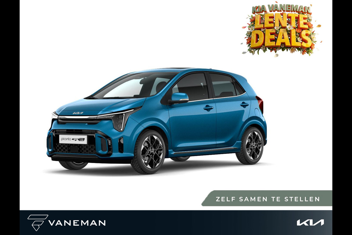 Kia Picanto 1.0 GDi GT-Line | Lichtmetalen velgen 16" | Zelf samenstellen